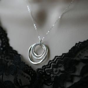 Circle Necklace,irregular ring,eter..
