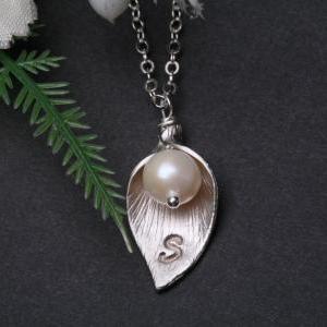 Calla lily flower Sterling Silver n..