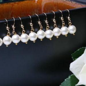Swarovski pearl earrings,Set of 5,W..