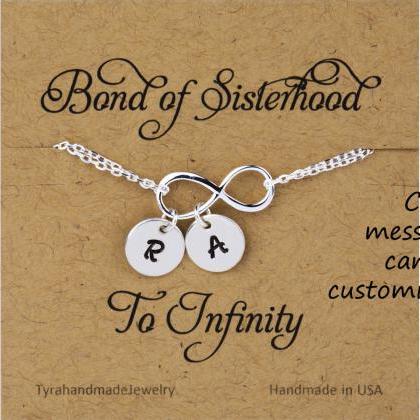 Personalized Infinity Bracelet,hand Stamped..