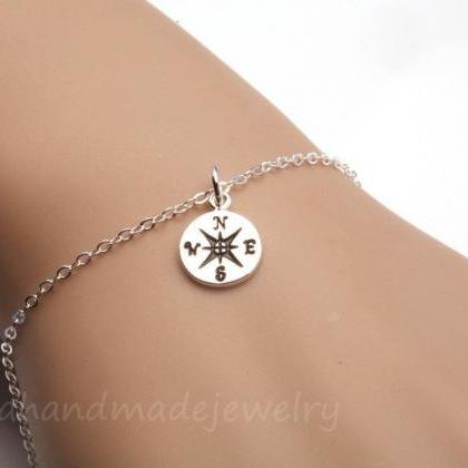 Compass Bracelet,graduation Gift,sisterhood..