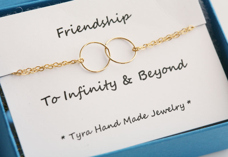 Friends Bracelet,circle Bracelet,eternity Love Circle,sisterhood,gold Or Silver,wire Wrapped,wedding Jewelry,bridesmaid Gifts