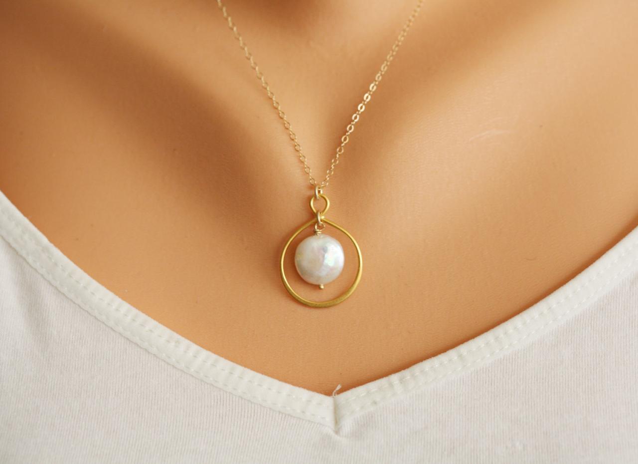 Gold Infinity Necklace, Friends,bridesmaid Gifts,infinity Pearl 14k Gold Filled Necklace,pearl Necklace,sisterhood,graduation
