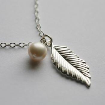 Gold feather necklace jennifer aniston cheap
